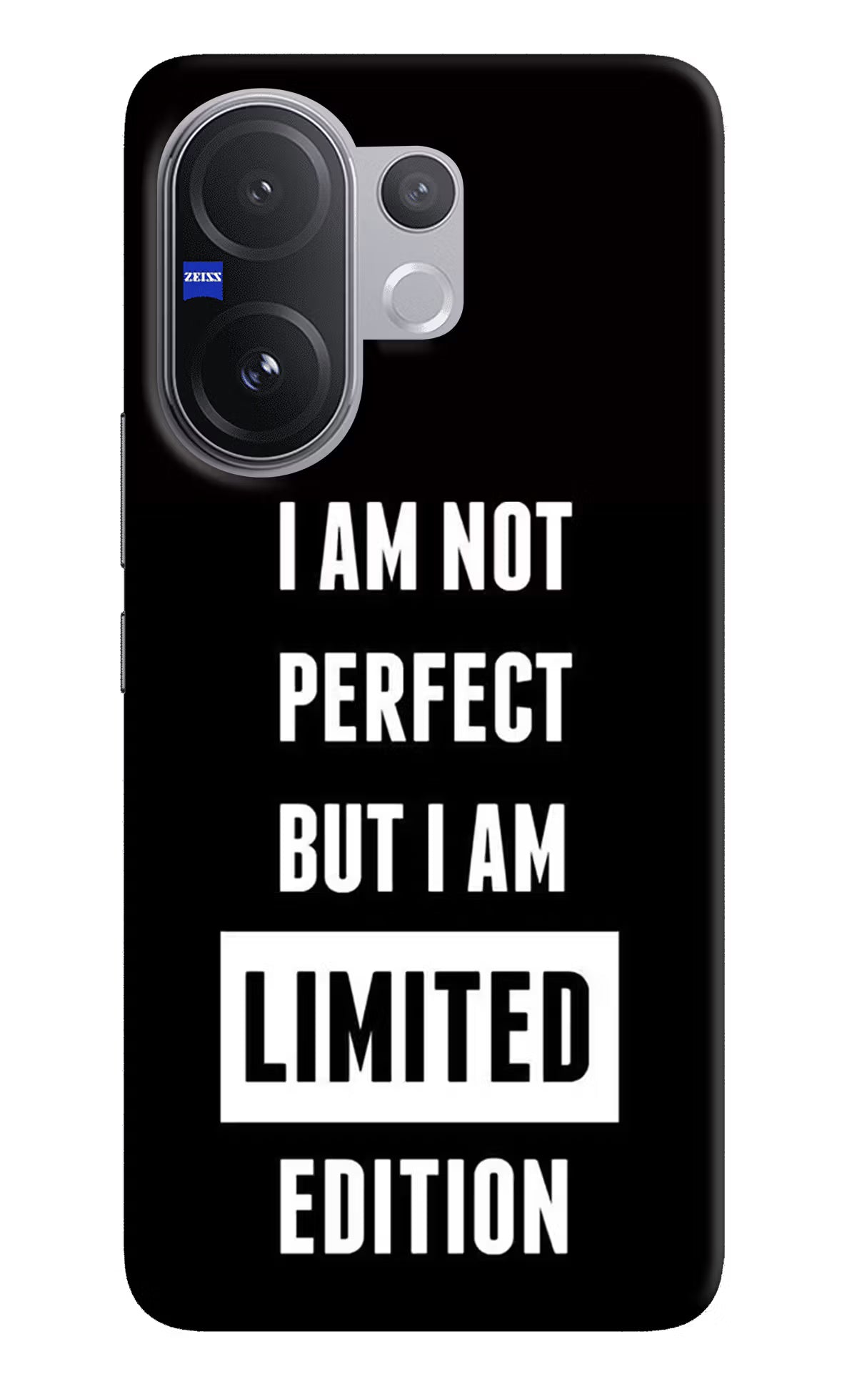 I Am Not Perfect But I Am Limited Edition Vivo V60 5G Hard Case Back Cover by Casekaro