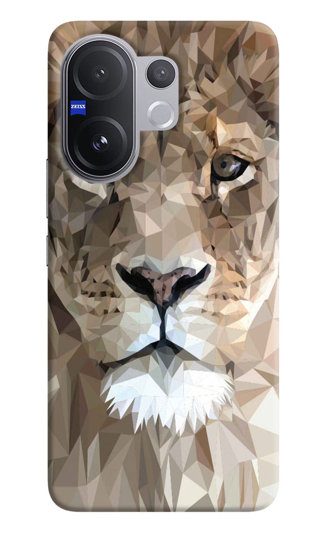 Lion Art Vivo V60 5G Hard Case Back Cover by Casekaro