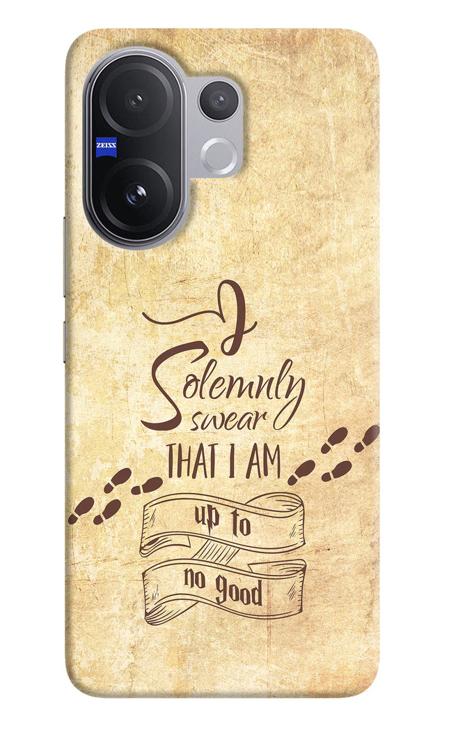 I Solemnly swear that i up to no good Vivo V60 5G Hard Case Back Cover by Casekaro