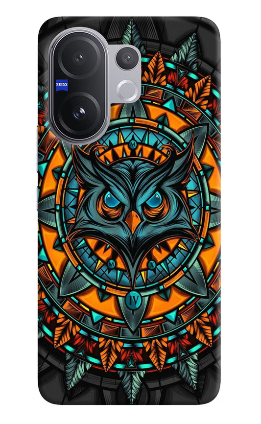 Angry Owl Art Vivo V60 5G Hard Case Back Cover by Casekaro