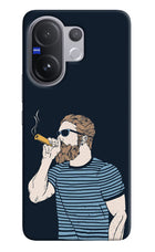 Smoking Vivo V60 5G Hard Case Back Cover by Casekaro