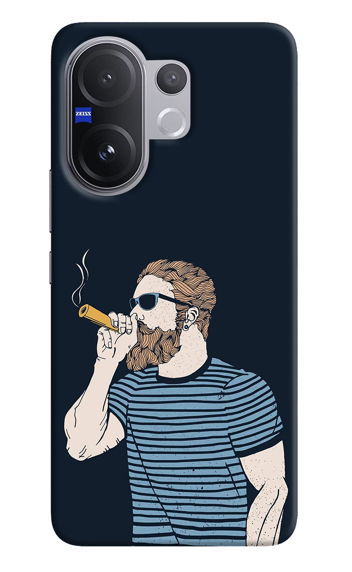 Smoking Vivo V60 5G Hard Case Back Cover by Casekaro