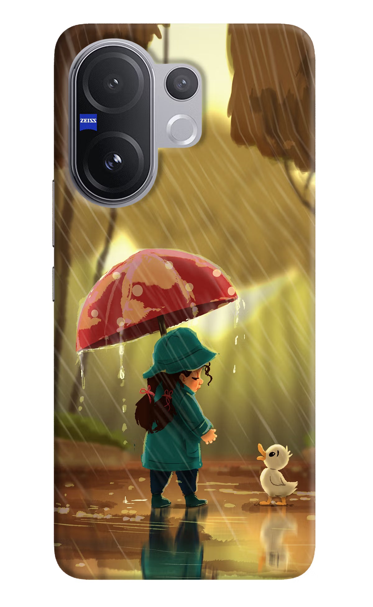 Rainy Day Vivo V60 5G Hard Case Back Cover by Casekaro