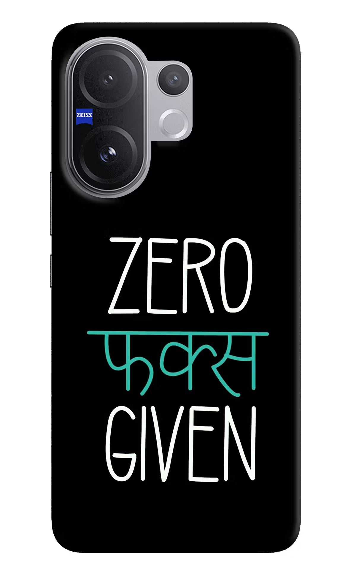 Zero Fucks Given Vivo V60 5G Hard Case Back Cover by Casekaro