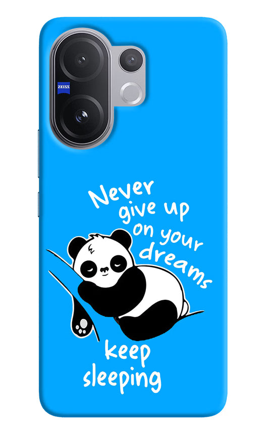 Keep Sleeping Vivo V60 5G Hard Case Back Cover by Casekaro
