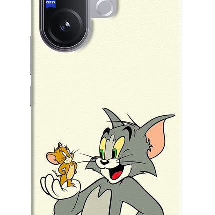 Tom & Jerry Vivo V60 5G Hard Case Back Cover by Casekaro