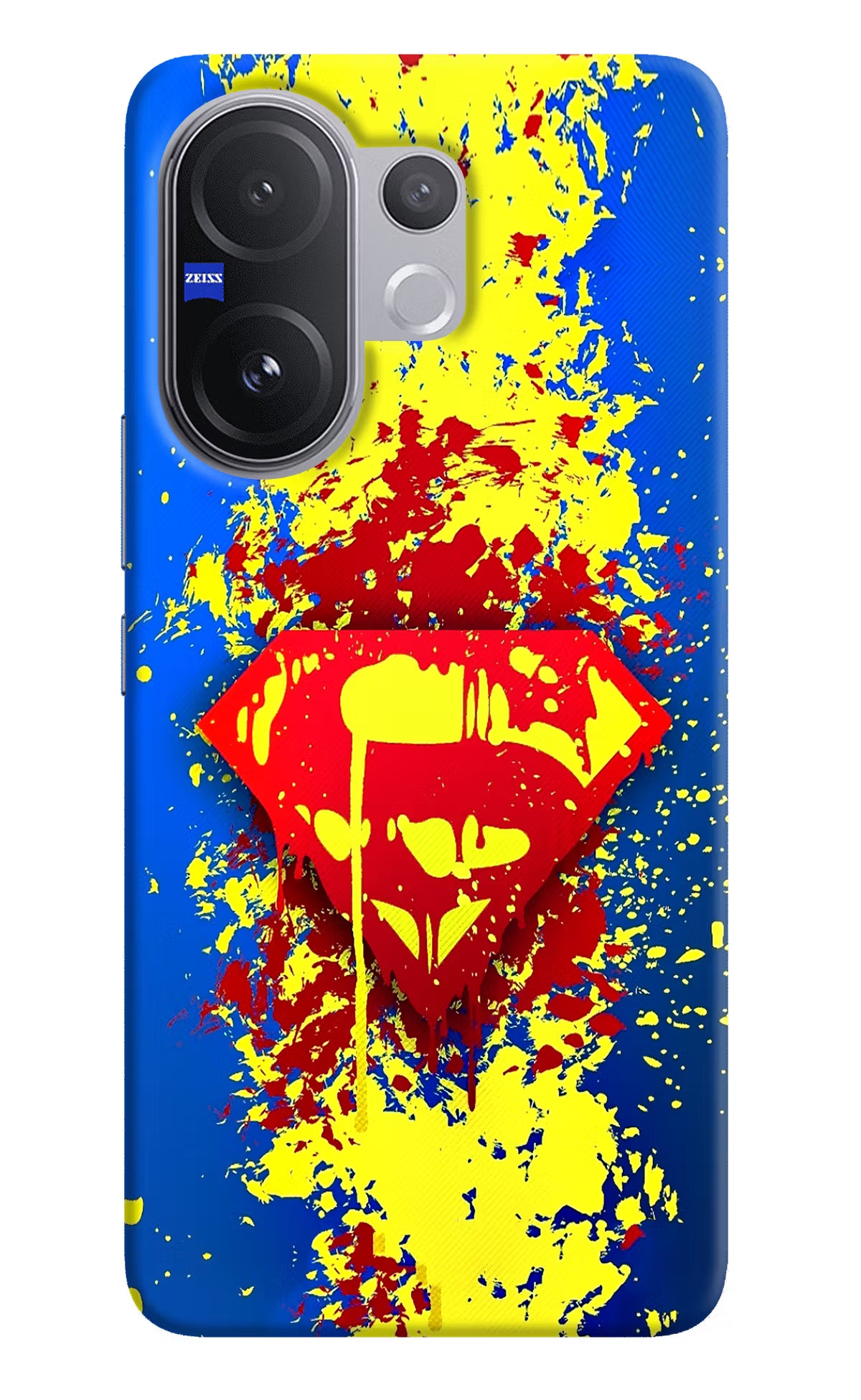 Superman logo Vivo V60 5G Hard Case Back Cover by Casekaro