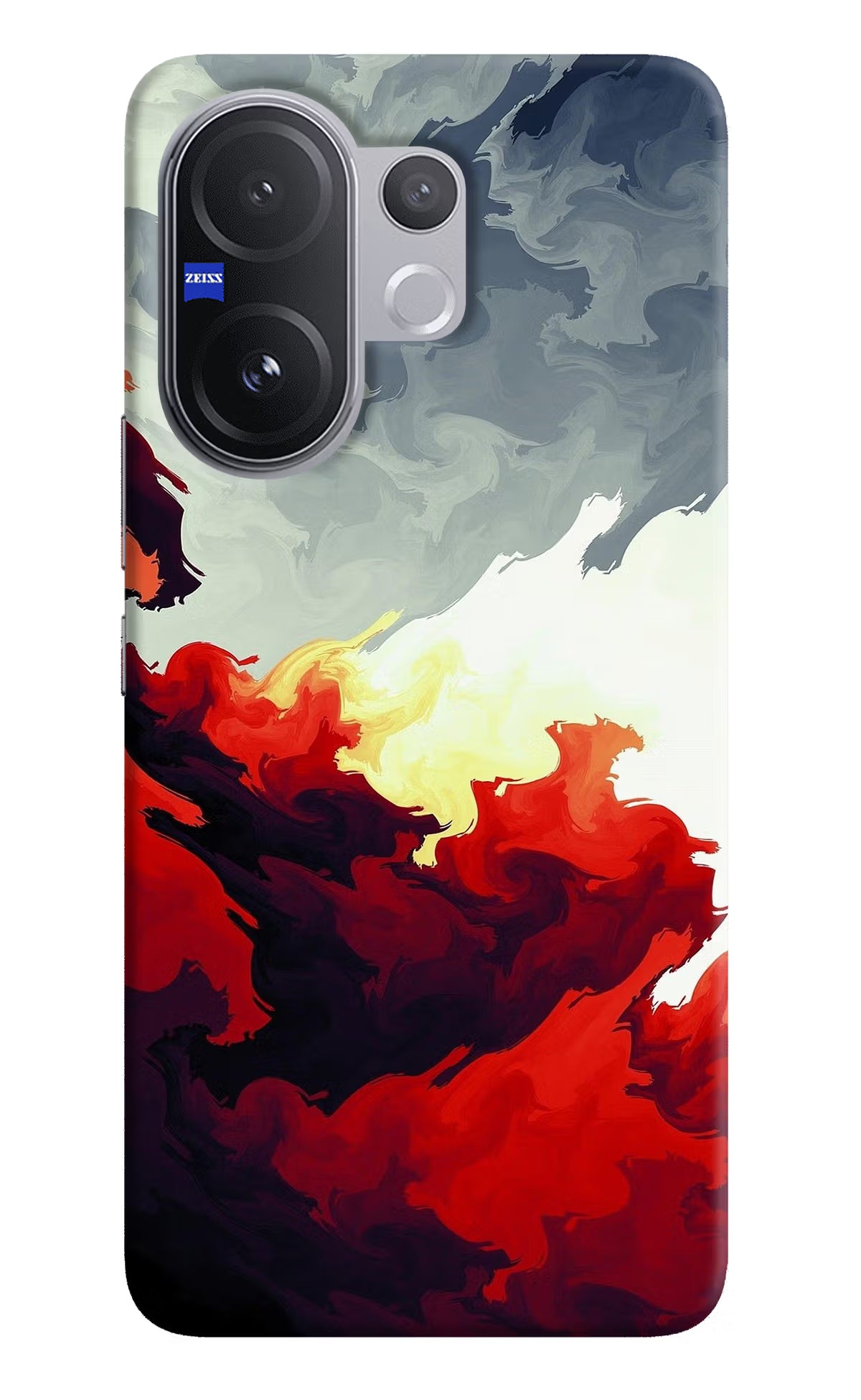 Fire Cloud Vivo V60 5G Hard Case Back Cover by Casekaro