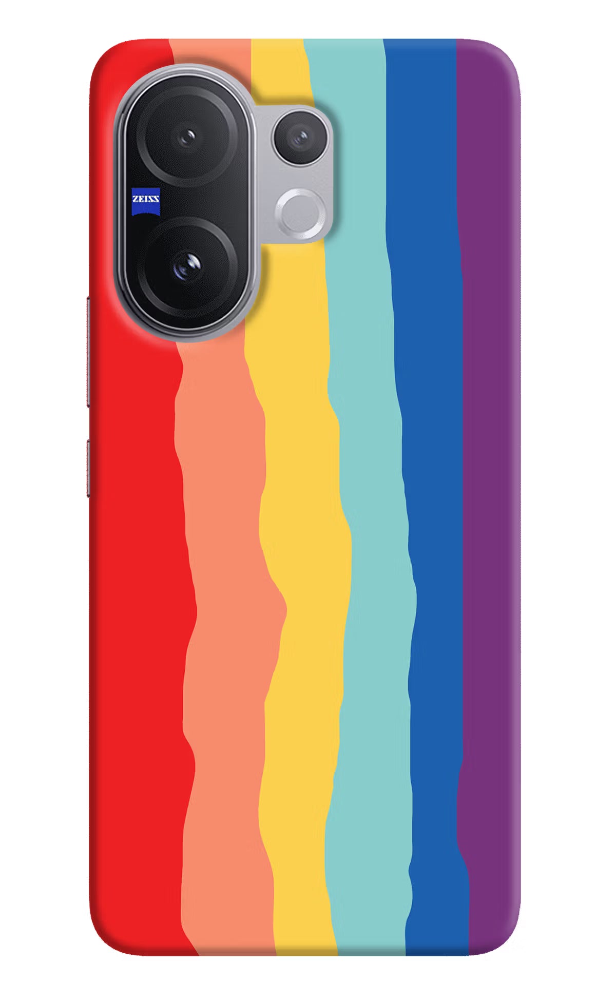 Rainbow Vivo V60 5G Hard Case Back Cover by Casekaro