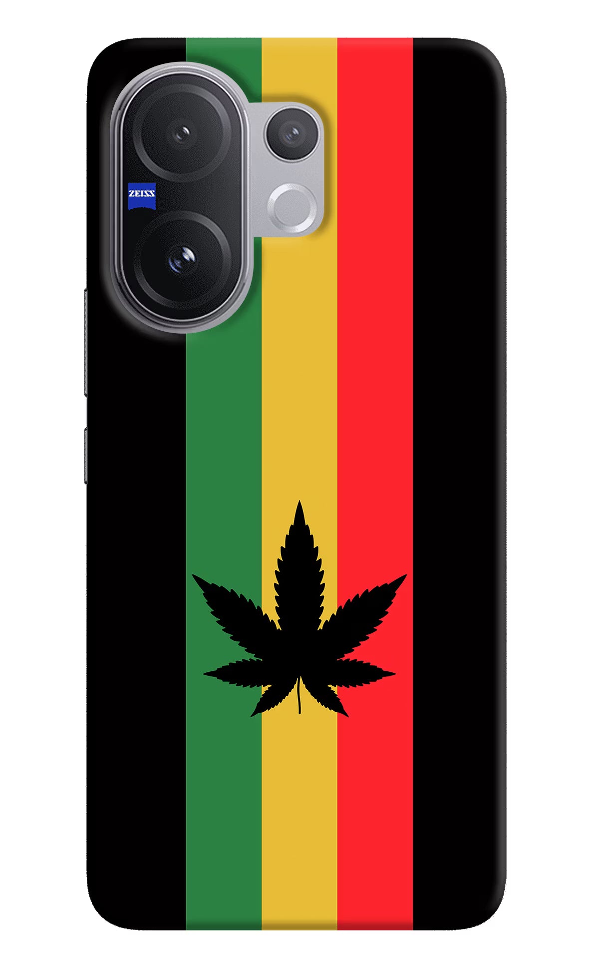 Weed Flag Vivo V60 5G Hard Case Back Cover by Casekaro