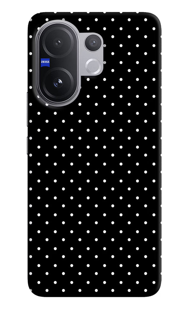 White Dots Vivo V60 5G Hard Case Back Cover by Casekaro