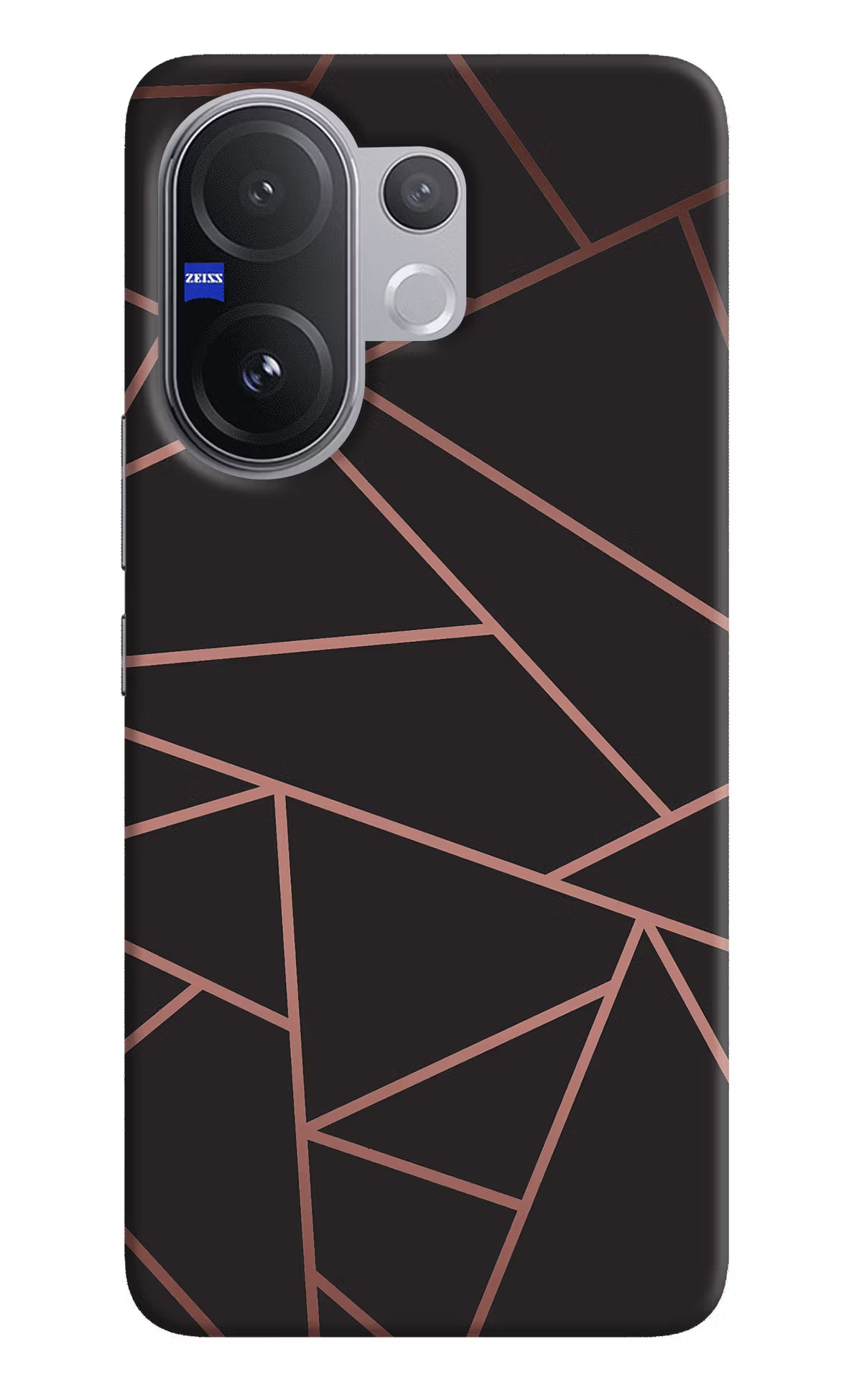 Geometric Pattern Vivo V60 5G Hard Case Back Cover by Casekaro