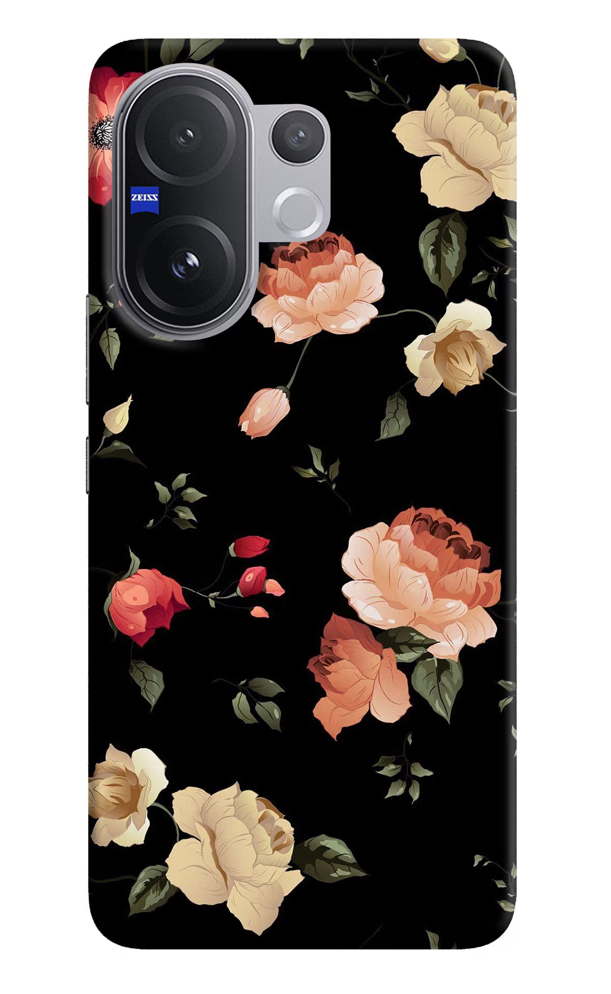 Flowers Vivo V60 5G Hard Case Back Cover by Casekaro
