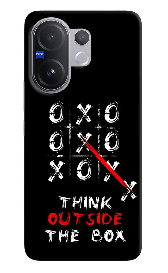 Think out of the BOX Vivo V60 5G Hard Case Back Cover by Casekaro