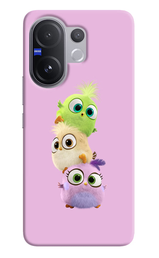 Cute Little Birds Vivo V60 5G Hard Case Back Cover by Casekaro