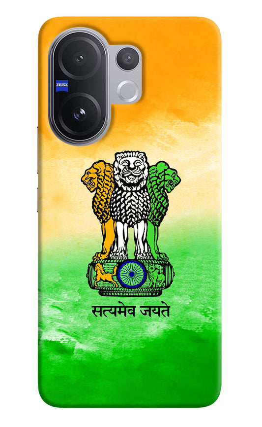 Satyamev Jayate Flag Vivo V60 5G Hard Case Back Cover by Casekaro