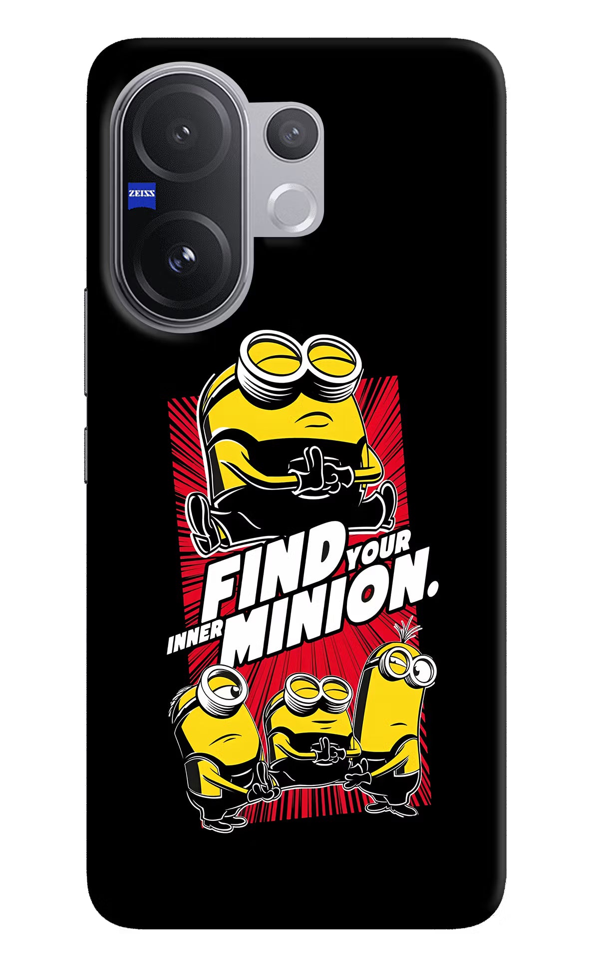 Find your inner Minion Vivo V60 5G Hard Case Back Cover by Casekaro