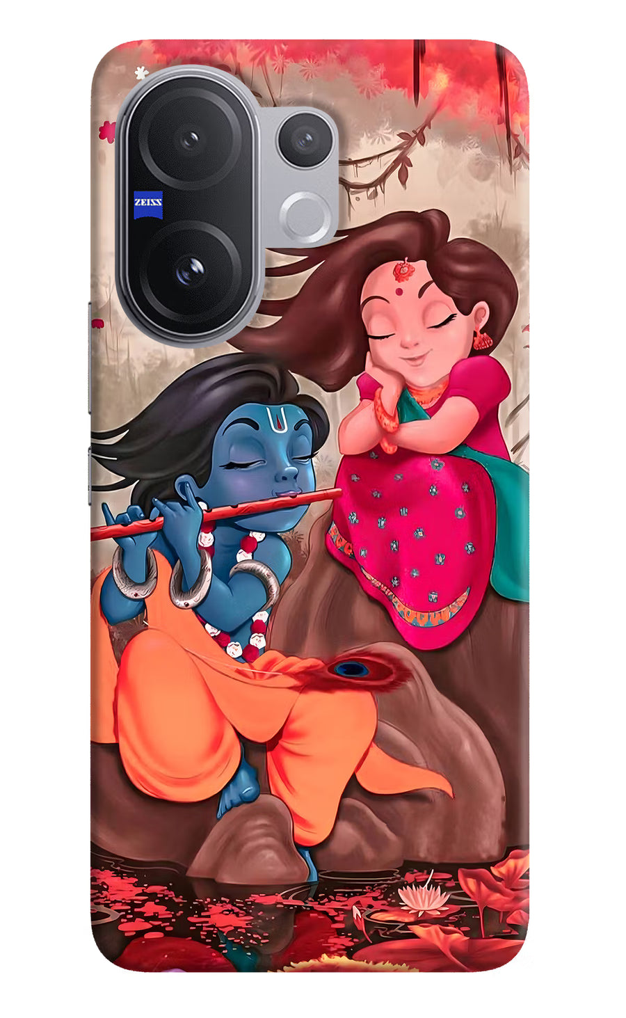 Radhe Krishna Vivo V60 5G Back Cover, Hard case