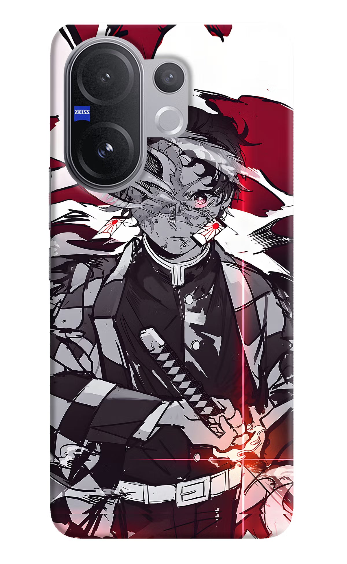 Demon Slayer Vivo V60 5G Hard Case Back Cover by Casekaro