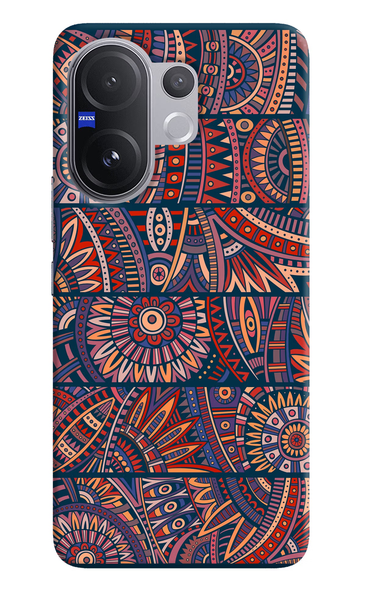 African Culture Design Vivo V60 5G Hard Case Back Cover by Casekaro