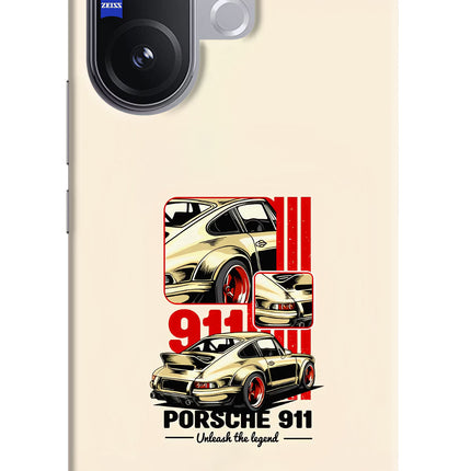 Classic Porsche 911 Vivo V60 5G Hard Case Back Cover by Casekaro