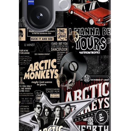 Arctic Monkeys Vivo V60 5G Hard Case Back Cover by Casekaro