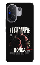 Donda Kanye West Vivo V60 5G Hard Case Back Cover by Casekaro