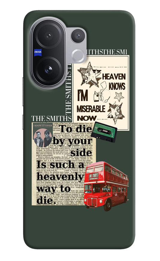 The Smiths Vivo V60 5G Hard Case Back Cover by Casekaro