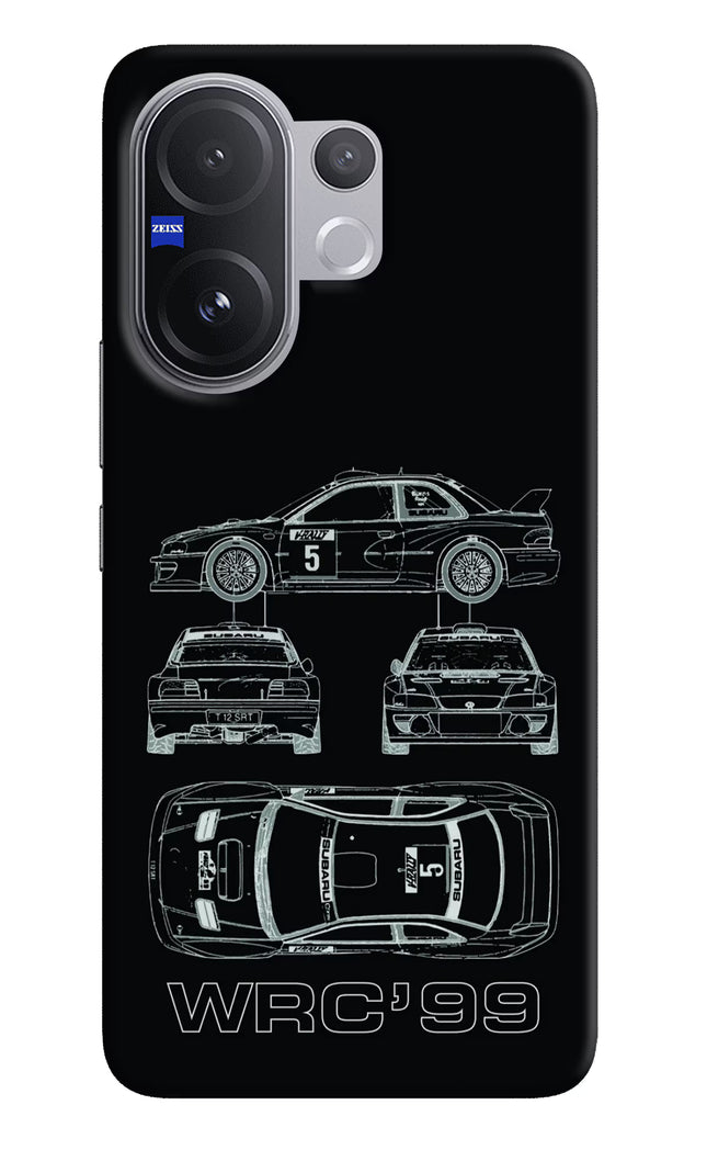 WRC'99 Vivo V60 5G Hard Case Back Cover by Casekaro