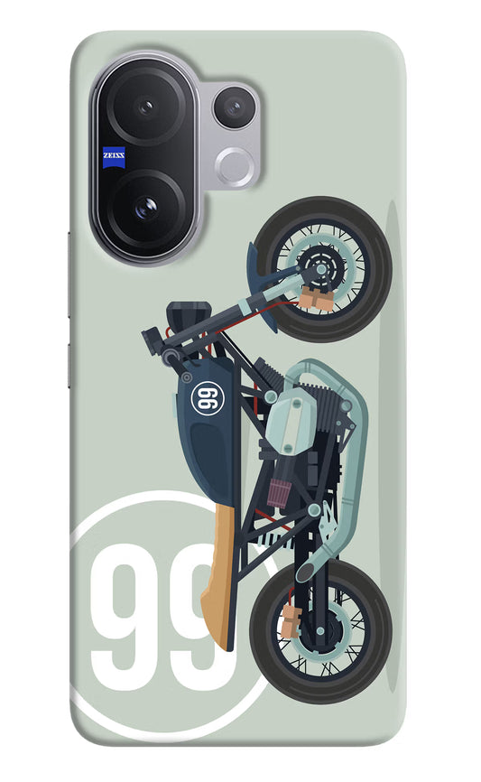 Classic Cafe Racer 99 Vivo V60 5G Hard Case Back Cover by Casekaro