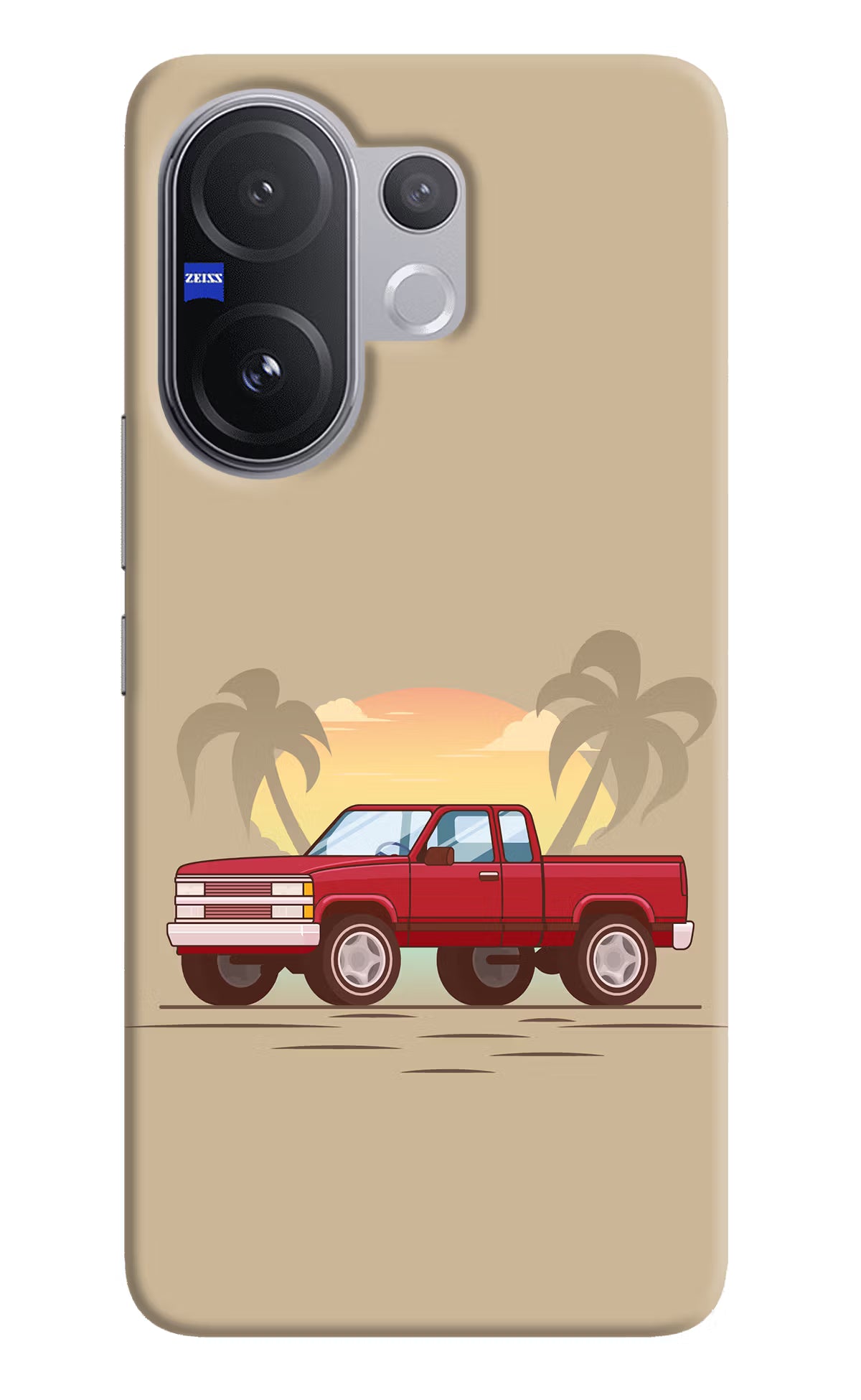 Desert Classic Drive Vivo V60 5G Hard Case Back Cover by Casekaro