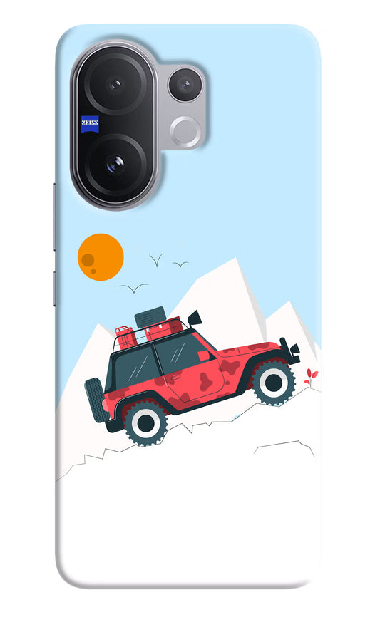 Mountain Trail Beast Vivo V60 5G Hard Case Back Cover by Casekaro