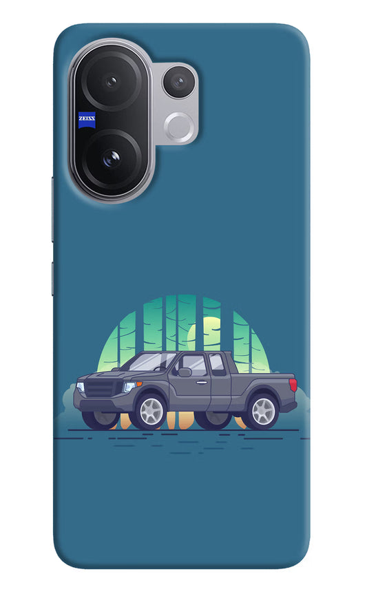 Retro Garage Vibe Vivo V60 5G Hard Case Back Cover by Casekaro