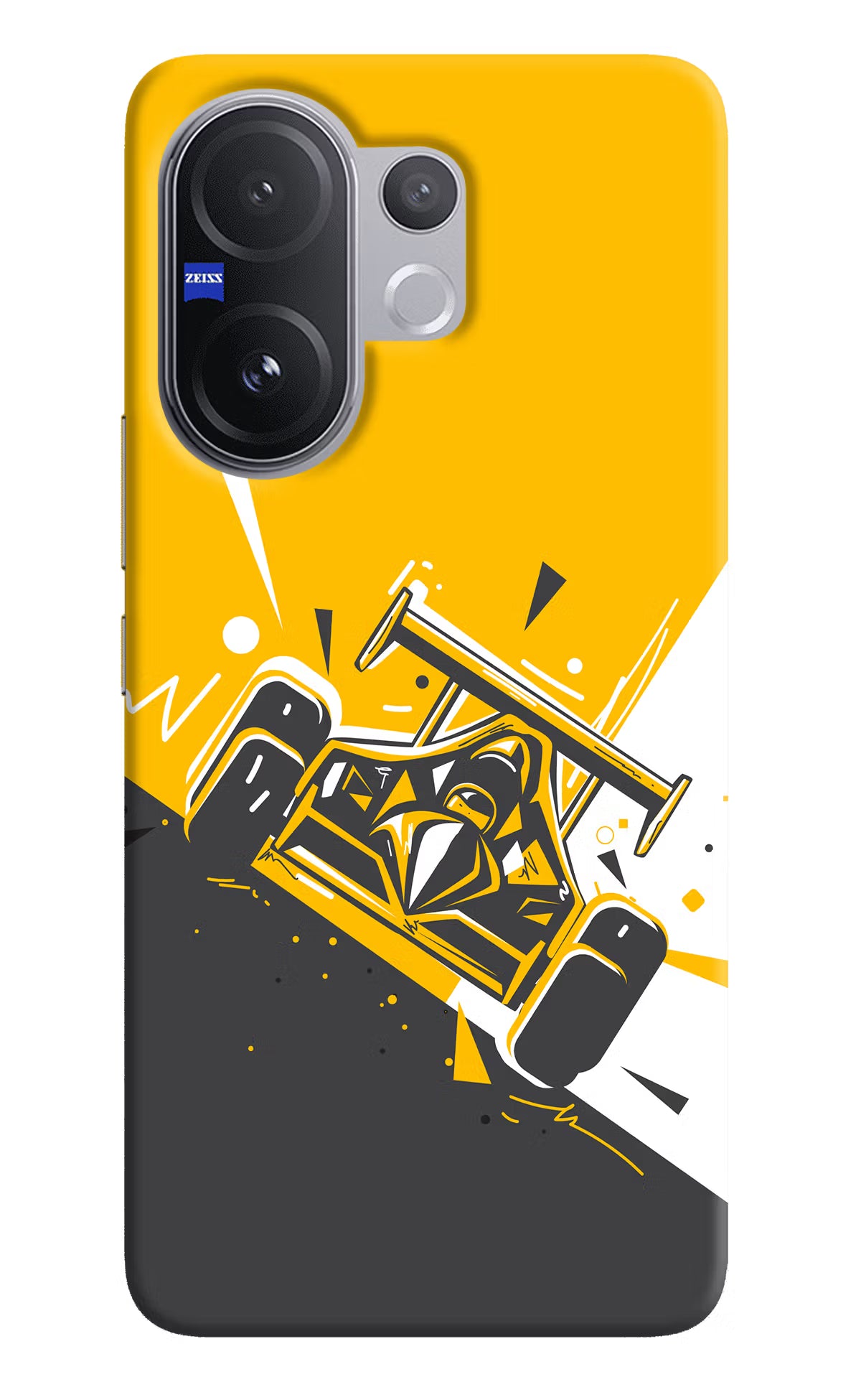Track King Vivo V60 5G Hard Case Back Cover by Casekaro