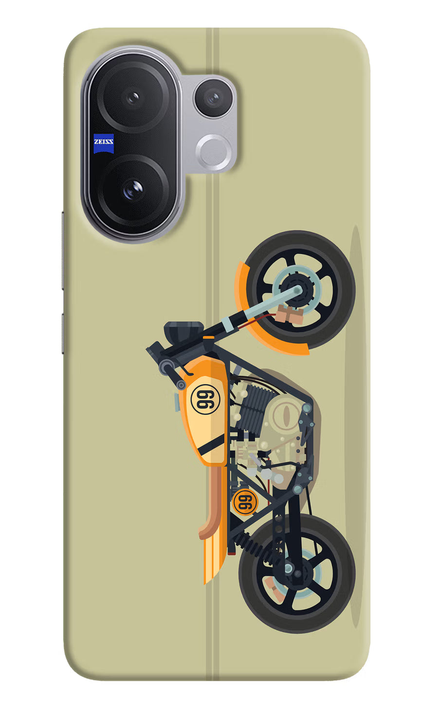 Vertical Speedster Vivo V60 5G Back Cover, Hard case