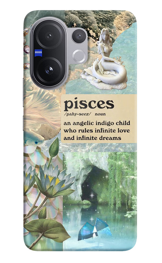Pisces Zodiac Vivo V60 5G Hard Case Back Cover by Casekaro