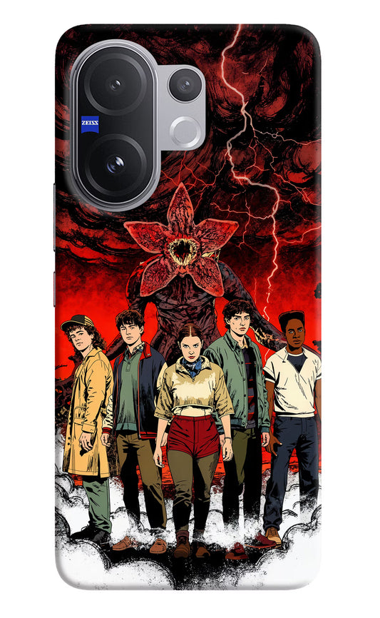 Ordinary Things Characters Vivo V60 5G Hard Case Back Cover by Casekaro