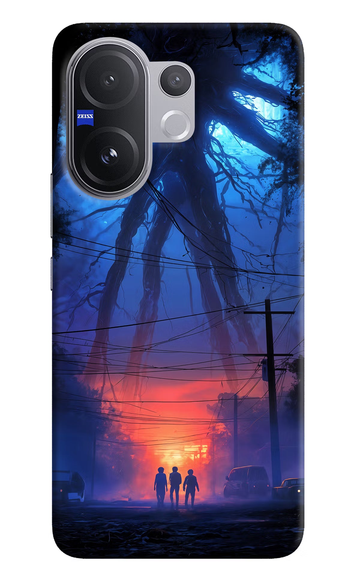 Ordinary Things Shadow Vivo V60 5G Hard Case Back Cover by Casekaro