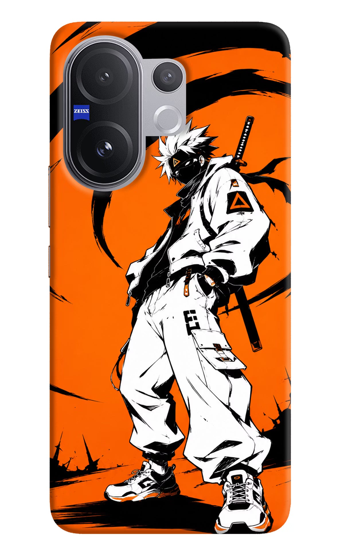 Street Samurai  Vivo V60 5G Hard Case Back Cover by Casekaro