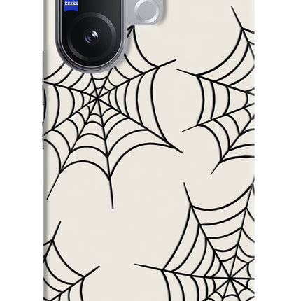 Spider Web Vivo V60 5G Hard Case Back Cover by Casekaro