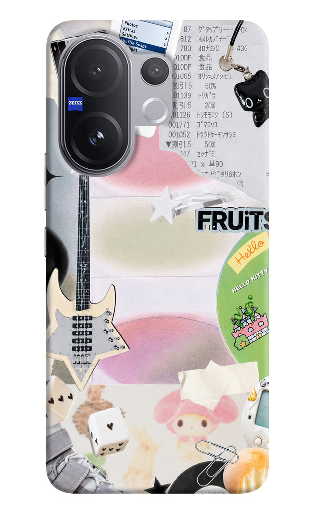 Softcore case Vivo V60 5G Hard Case Back Cover by Casekaro