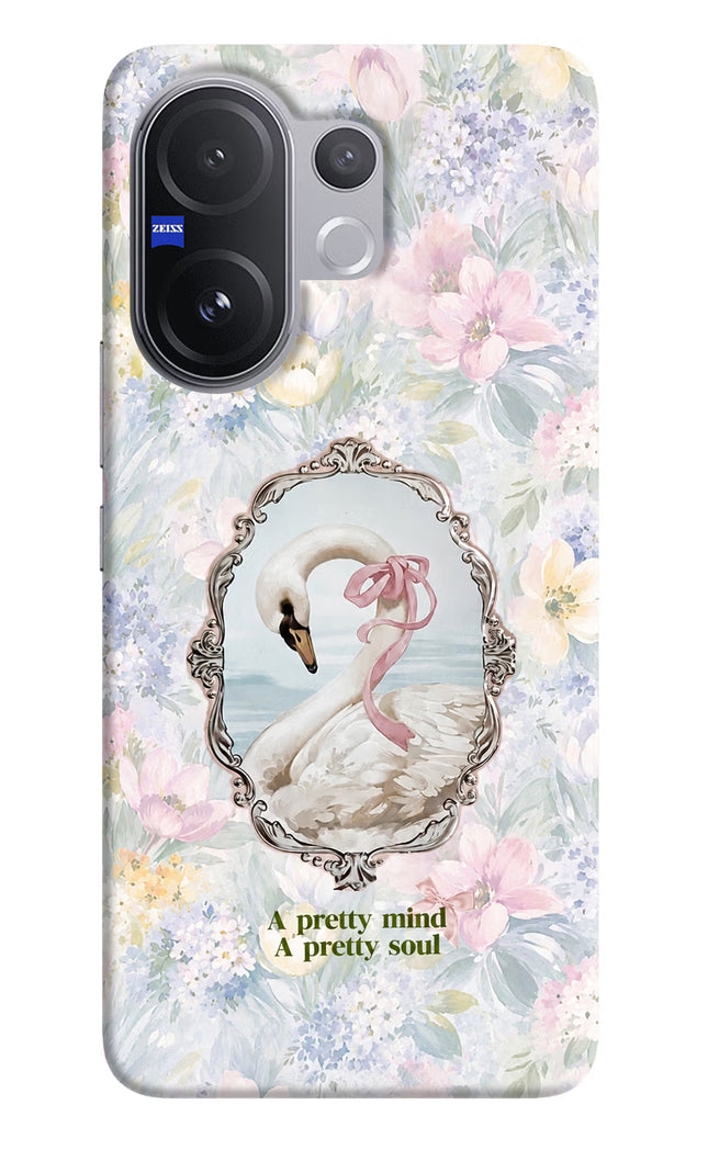 Pretty Mind Pretty Soul Vivo V60 5G Hard Case Back Cover by Casekaro