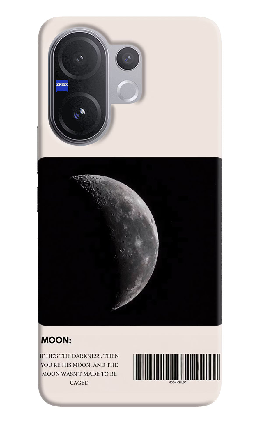 Moon Phase Vivo V60 5G Back Cover, Hard case