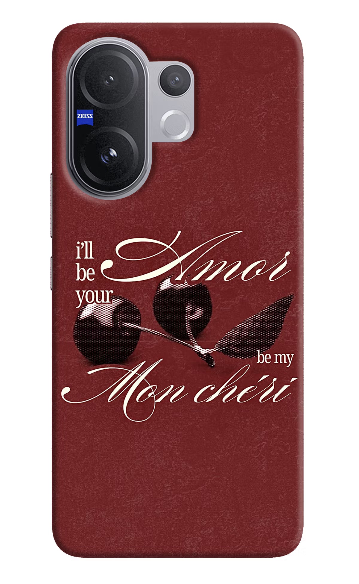 Velvet Cherry Vivo V60 5G Back Cover