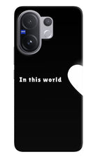 This World Vivo V60 5G Hard Case Back Cover by Casekaro