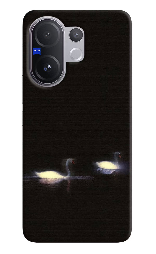 Silent Swans Vivo V60 5G Hard Case Back Cover by Casekaro