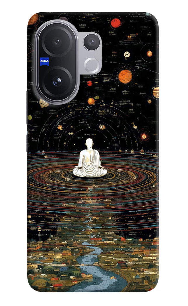 Space Monk Vivo V60 5G Hard Case Back Cover by Casekaro