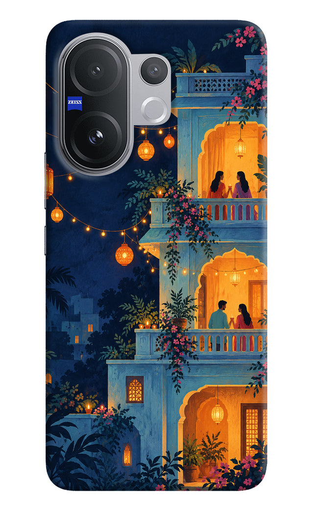 Balcony Glow Vivo V60 5G Hard Case Back Cover by Casekaro
