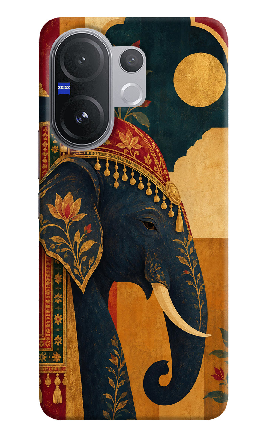 Royal Elephant Vivo V60 5G Back Cover, Hard case
