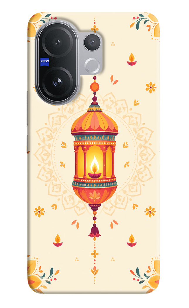 Golden Lantern Vivo V60 5G Hard Case Back Cover by Casekaro